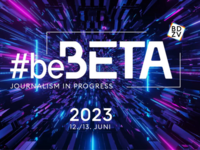 Logo des BDZV-Digitalkongresses #beBETA 2023