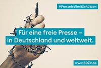 Anzeigenmotiv zum Tag der Pressefreiheit