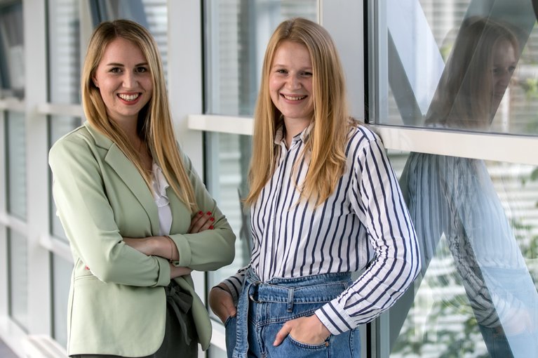 Laura Götz und Leonie Küthmann