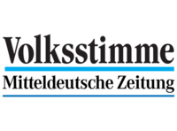 Logos der Volksstimme und der Mitteldeutschen Zeitung