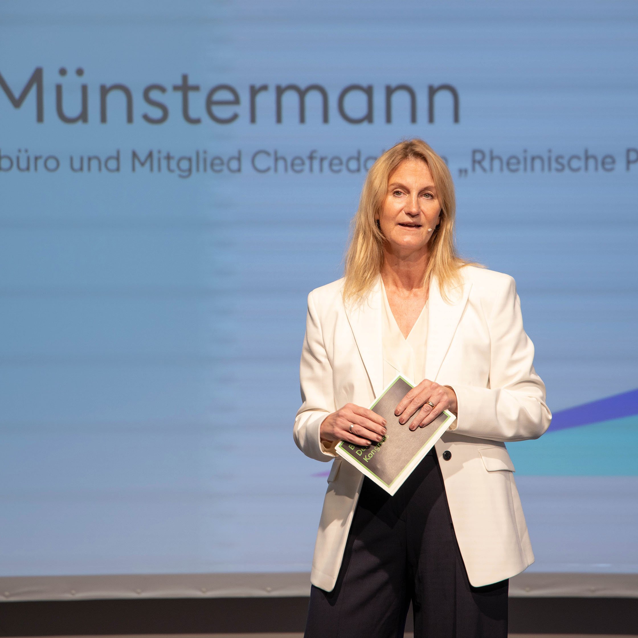 Kerstin Münstermann moderiert den BDZV-Kongress