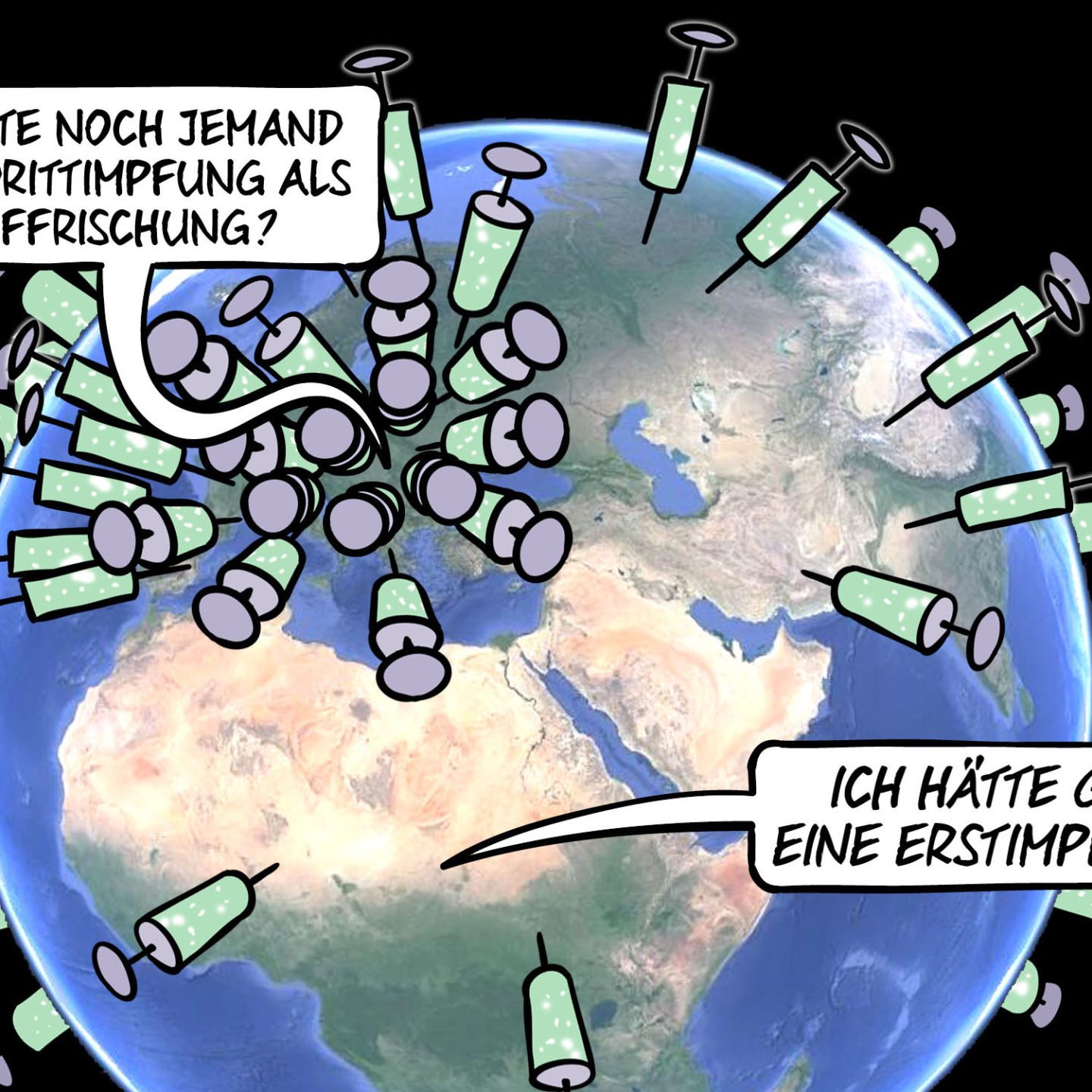 Karikatur von Harm Bengen