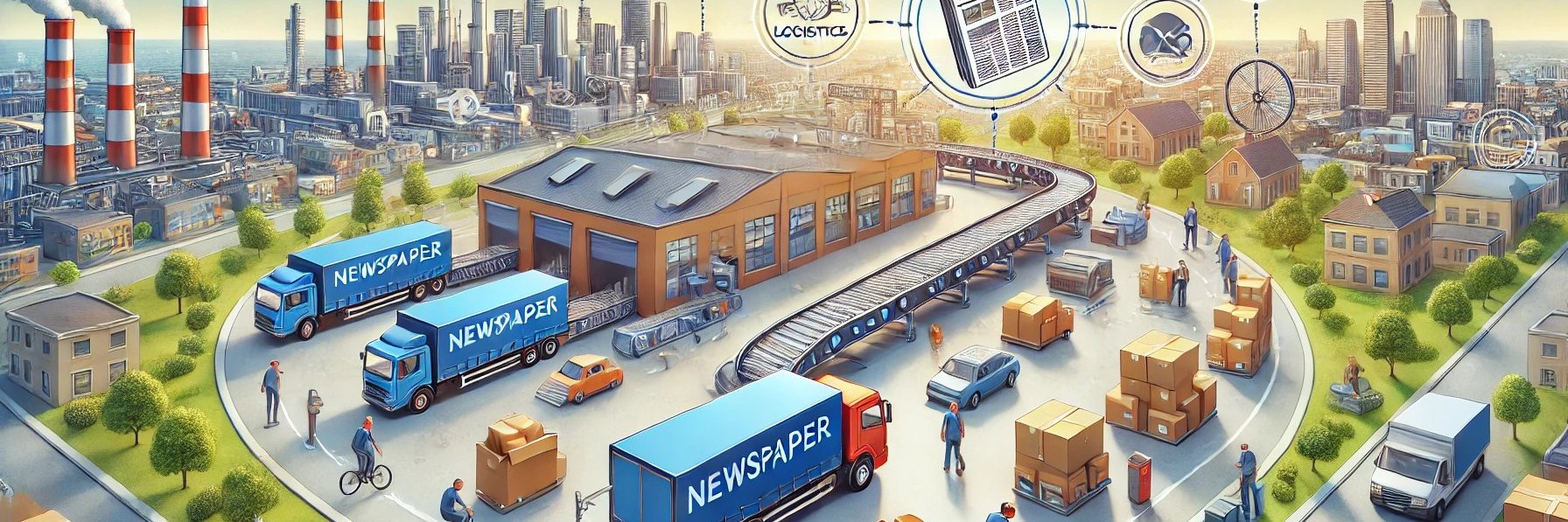 Keyvisual Verlagslogistik