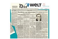 Die Welt Jubiläumsausgabe