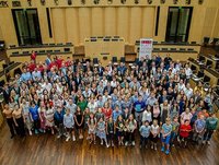 Gruppenfoto Schülerzeitungswettbewerb