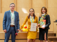 Überreichung des Sonderpreises "Innovation" des BDZV beim Schülerzeitungswettbewerb der Länder 2023