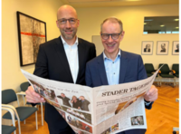 Claas Schmedtje (links) übernimmt die GF-Aufgaben von Georg Lempke.