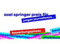 Axel-Springer-Preis für jungen Journalismus