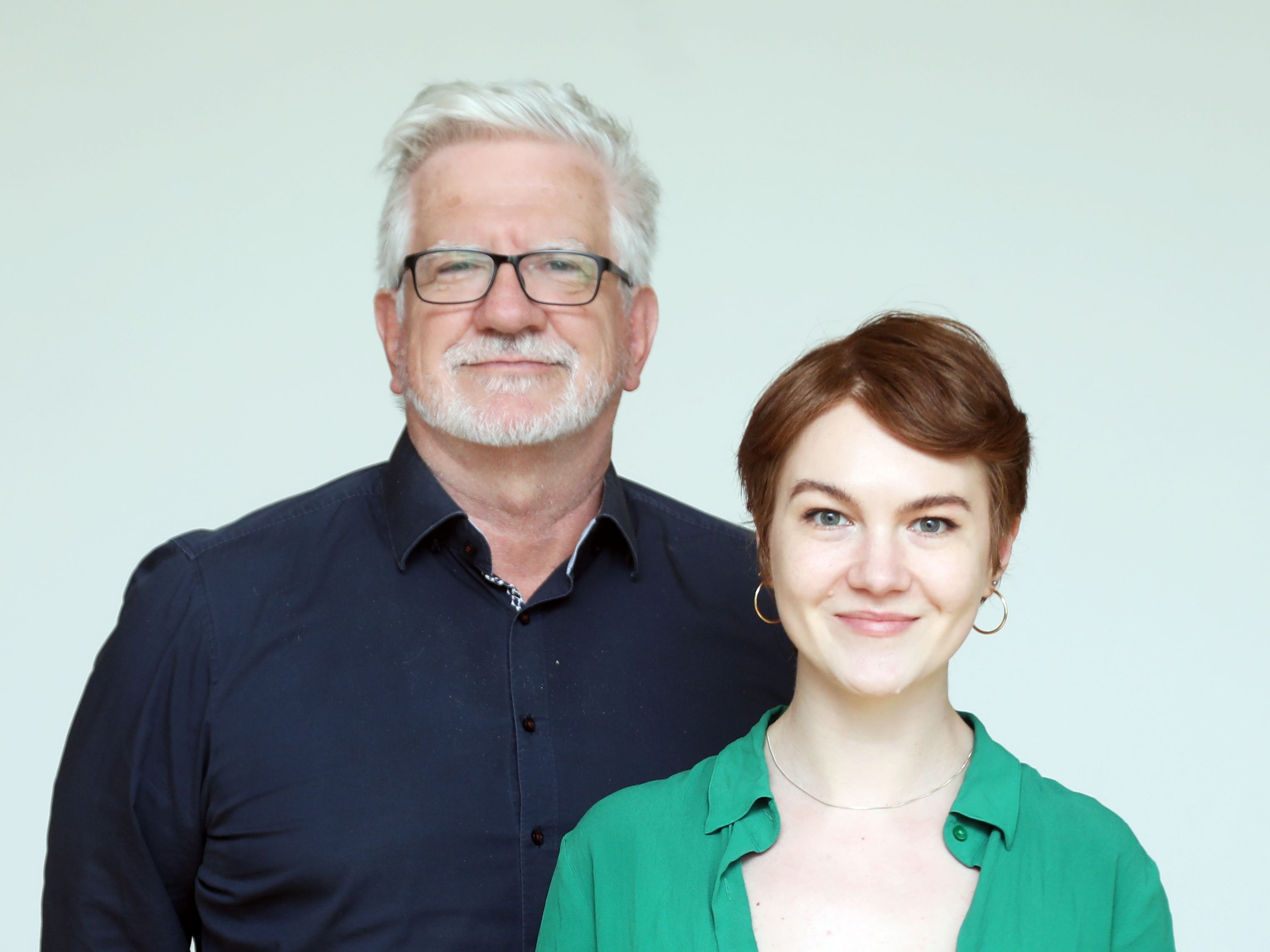 Helmut Frangenberg und Laura Ostenda.