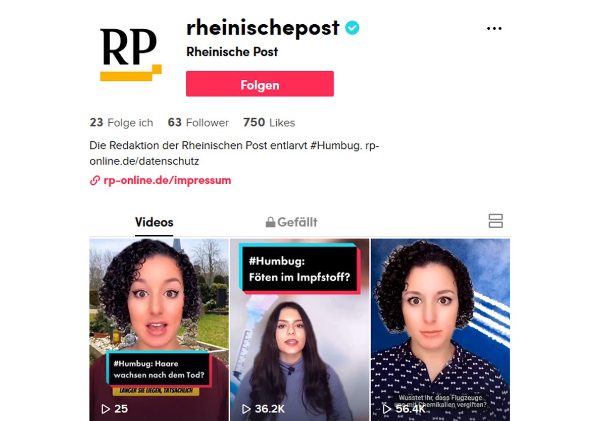 TikTok Rheinsche Post