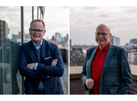 Porträtfotos von Matthias Ditzen-Blanke und Stefan Hilscher