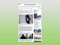 Mockup des nominierten Textes von Kathrin Aldenhoff von der Weser-Kurier-Website