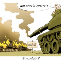 Karikatur von Rolf Henn