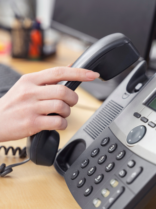 Symbolbild Office Telefon