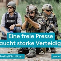 Anzeigenmotiv zum Tag der Pressefreiheit