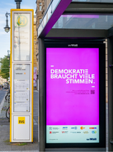 Straßenwerbung