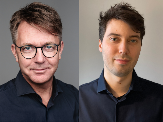 Tobias Schmidt und Leon Grupe