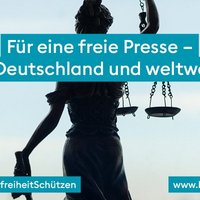 Anzeigenmotiv zum Tag der Pressefreiheit