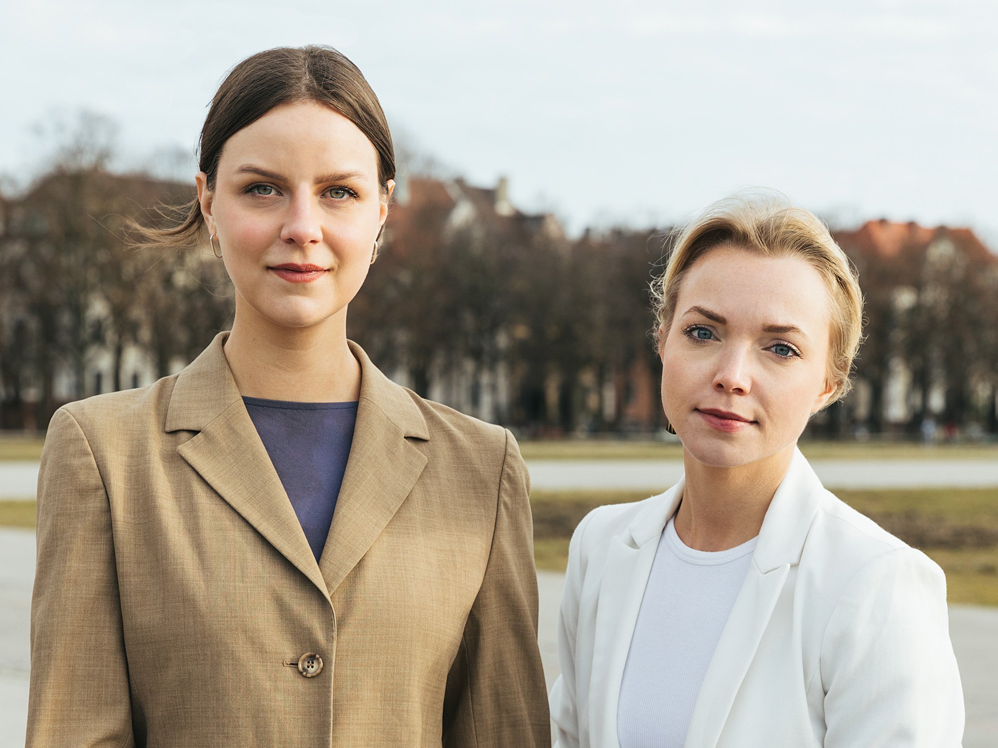 Nora Voit und Maria Christoph