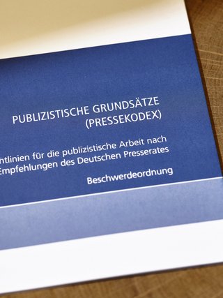 Dokument, Pressekodex