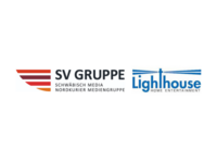 Logos der SV Gruppe und von Lighthouse