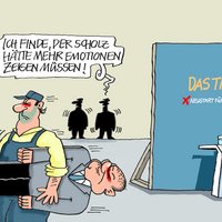 Karikatur von Ralf Böhme