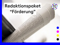 Redaktionspaket Förderung