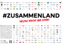 Motiv der Kampagne #Zusammenland