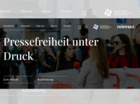 Website des BDZV-Magazins relevant