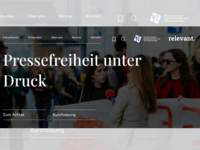 Website des BDZV-Magazins relevant