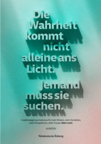 SZ-Kampagne "Mehr Licht"