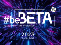 Logo des BDZV-Digitalkongresses #beBETA 2023