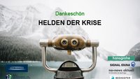 Aktion "Helden der Krise" Illustration der Aktion "Helden der Krise"