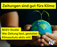 Klima-Studie von BDZV/ZMG