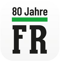 Logo 80 Jahre Frankfurter Rundschau