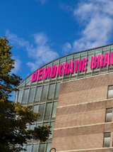 HdP mit beklebter Fassade