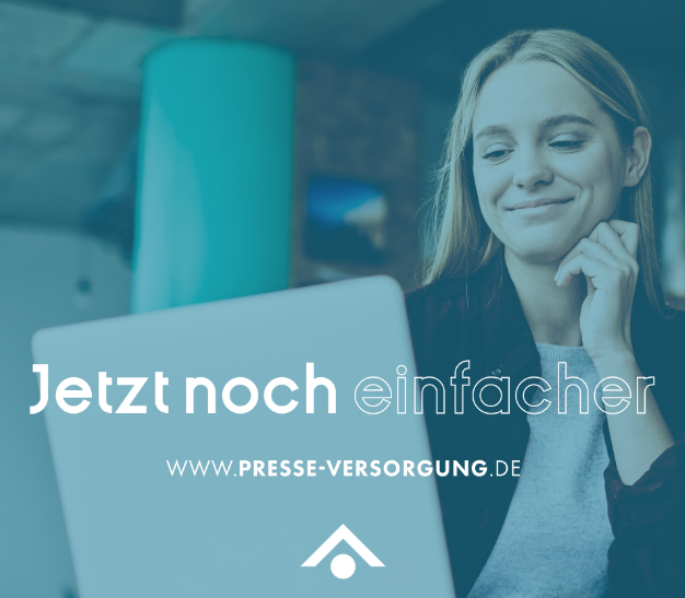 Neue Website der Presseversorgung
