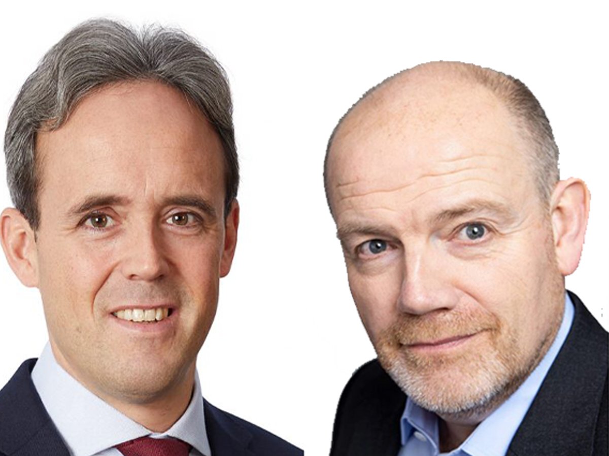 Pascal Keutgens und Mark Thompson