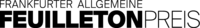 Logo FAZ Feuilleton Preis