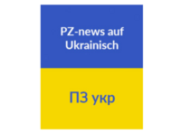 Screenshot des Portals "PZ News auf Ukrainisch"