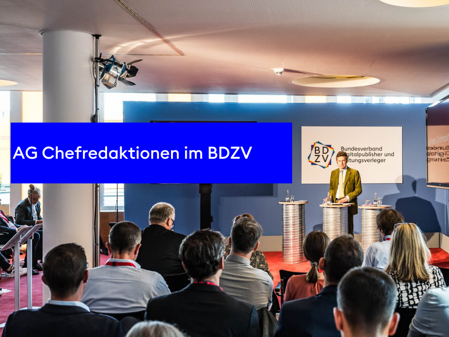 AG Chefredaktionen im BDZV