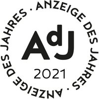 Logo der "Anzeige des Jahes 2021"