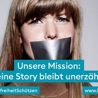 Anzeigenmotiv zum Tag der Pressefreiheit