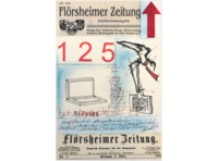 Jubiläumsausgabe der "Flörsheimer Zeitung"