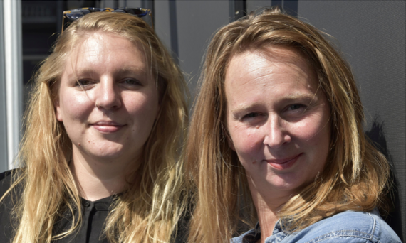 Carola Schwarz und Doris Akrap
