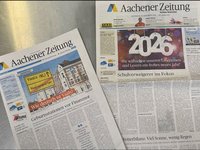 Aachner Zeitung: Halb- und Vollformat