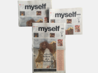 Titelseite der Frauenzeitung "myself"