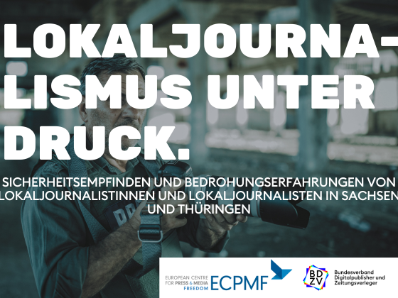 Studie "Lokaljournalismus unter Druck"