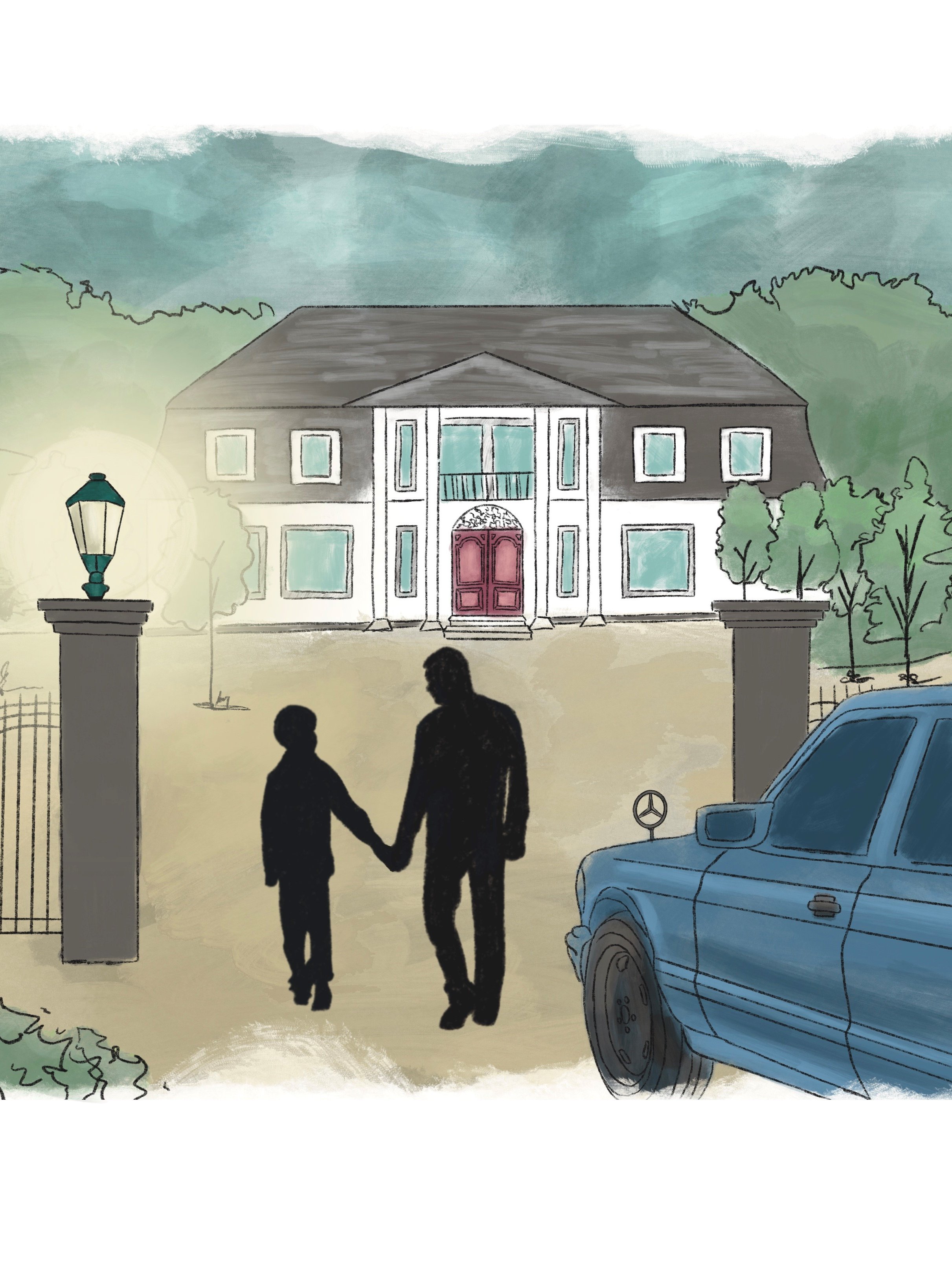 Illustration Artikel "Ich spüre immer noch seine Hände auf mir"