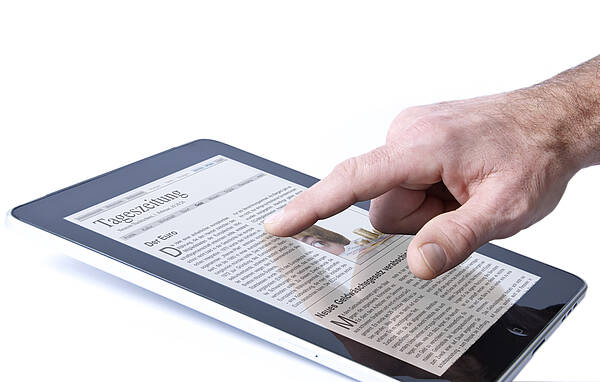 E-Paper-Studie Tablet